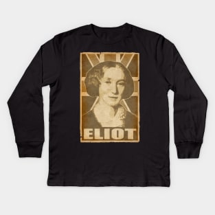 George Eliot Britain Kids Long Sleeve T-Shirt